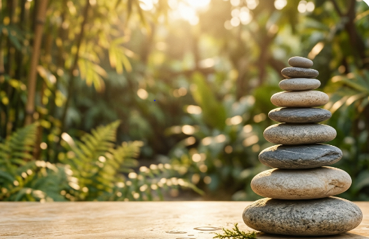 Zen Stacked Stones